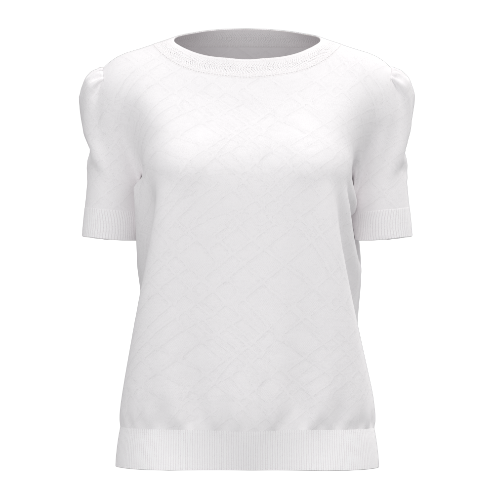 Women's Short-Sleeve Round-Neck Top