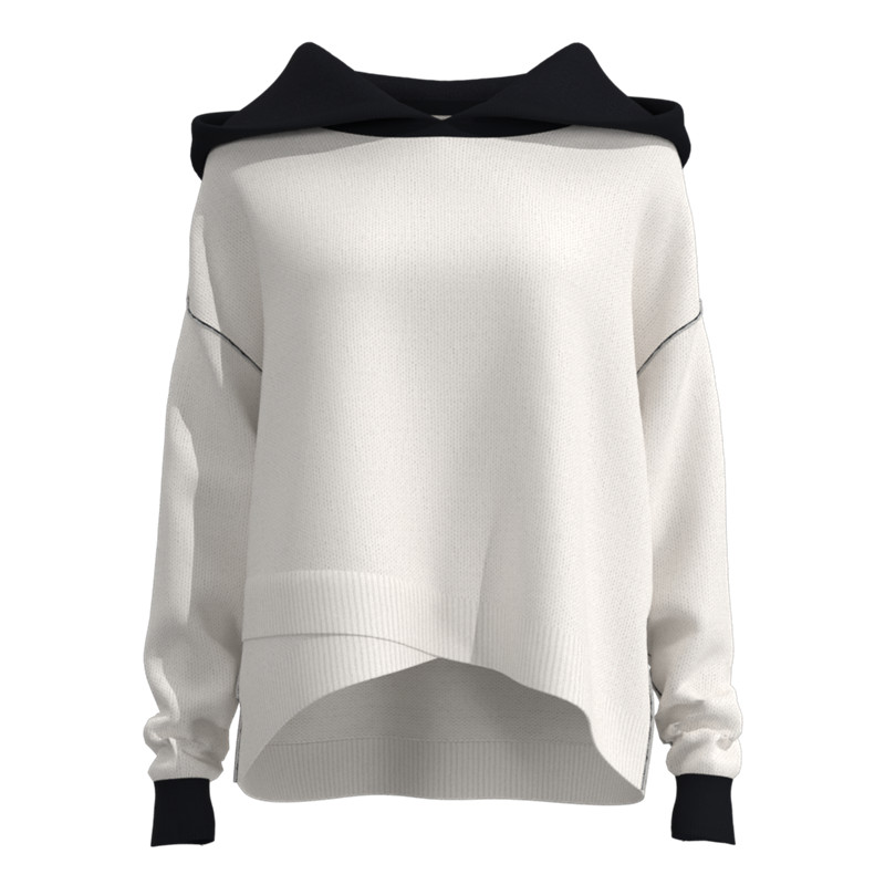 Womens' Wool Hoodie：Machine Washable Eco-Friendly Wool